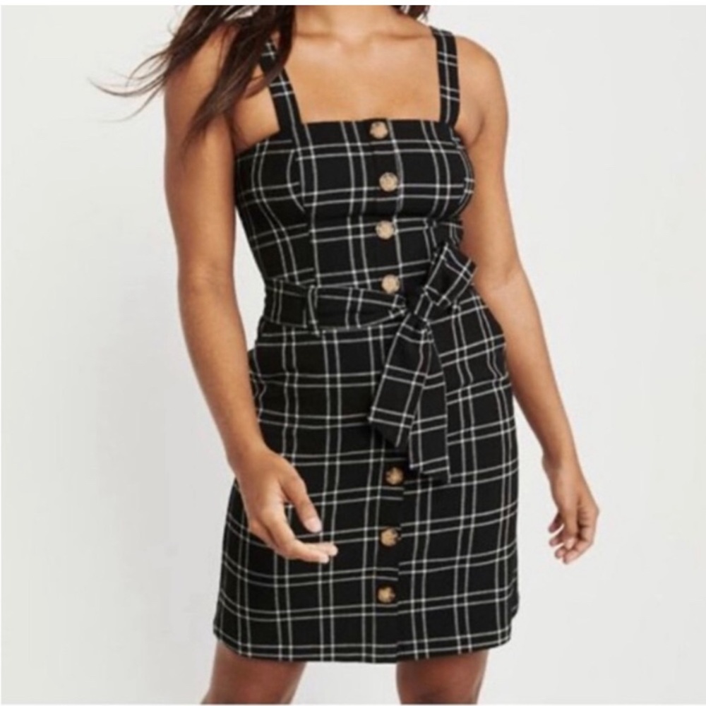 Abercrombie plaid dress